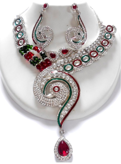 Rajwadi Jewelry Set